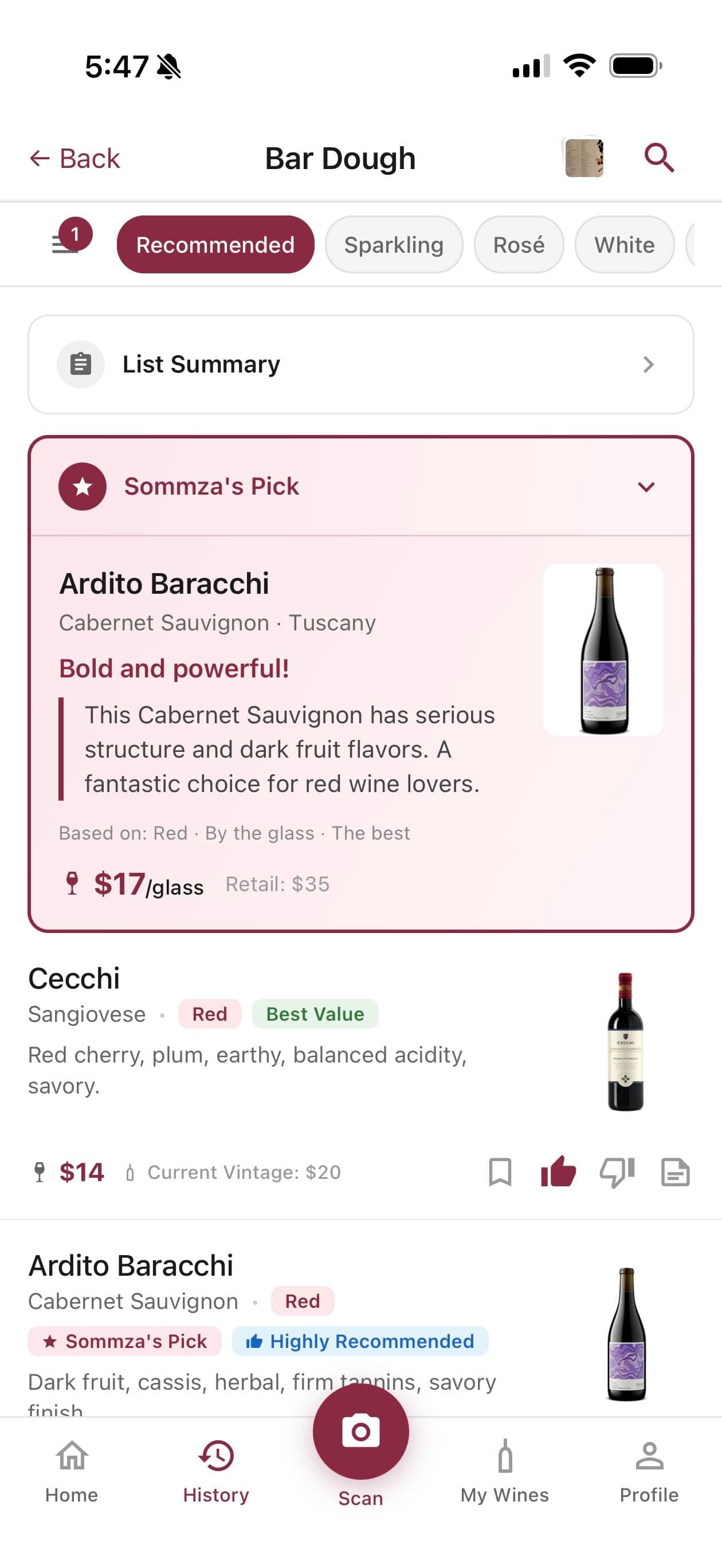 Get Sommza's Pick